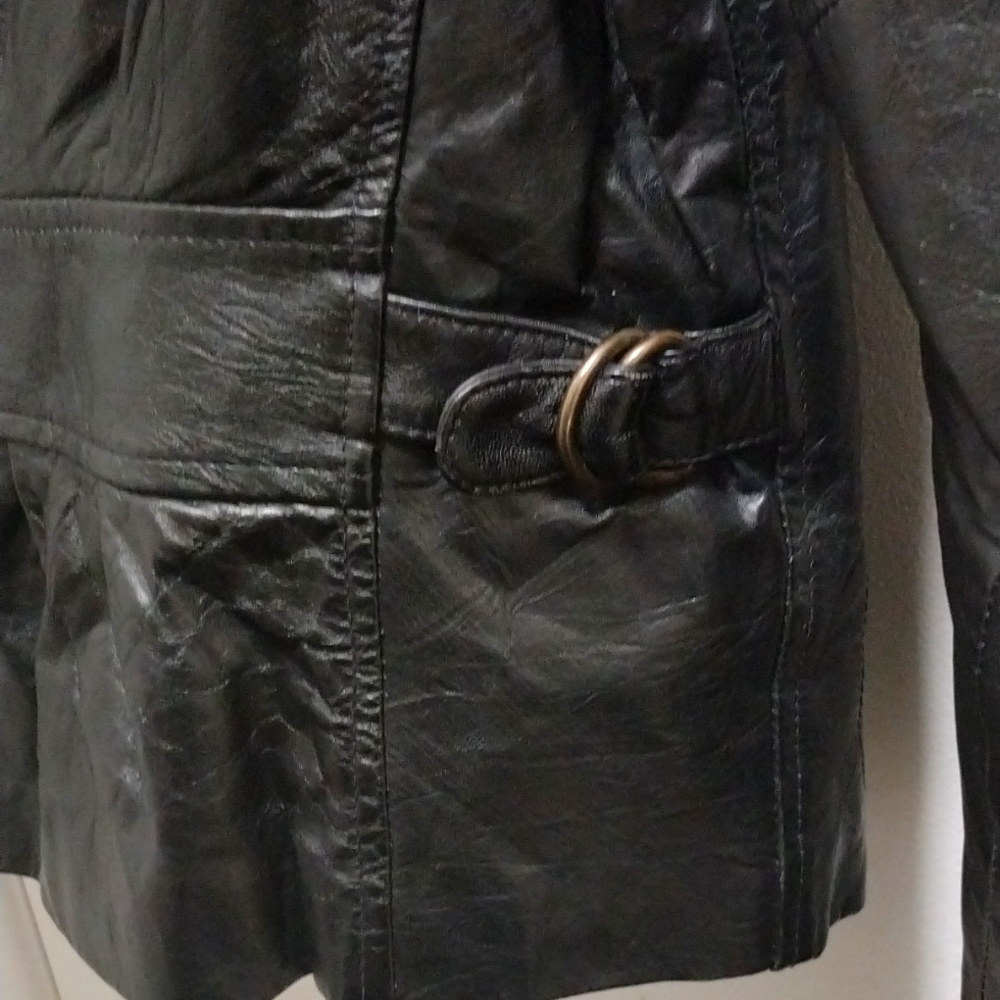 Inventory Sale- Leather Bomber Jacket - image 3